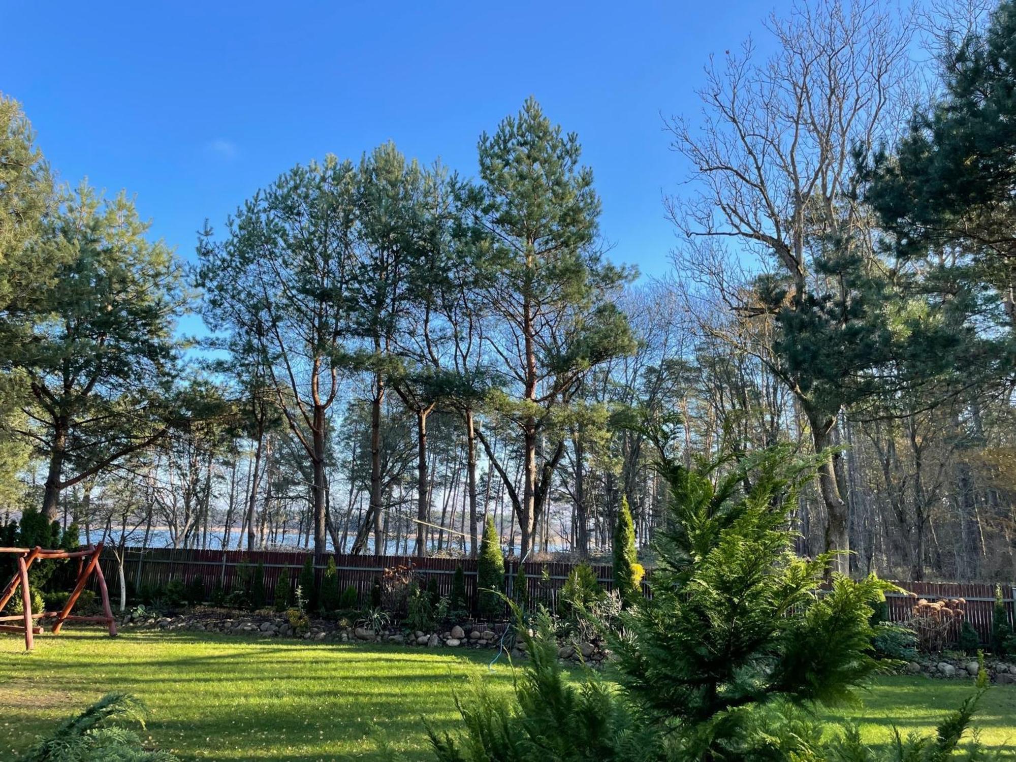 Dom Nad Jeziorem Mazury Pomost Segment 2 Giżycko Εξωτερικό φωτογραφία